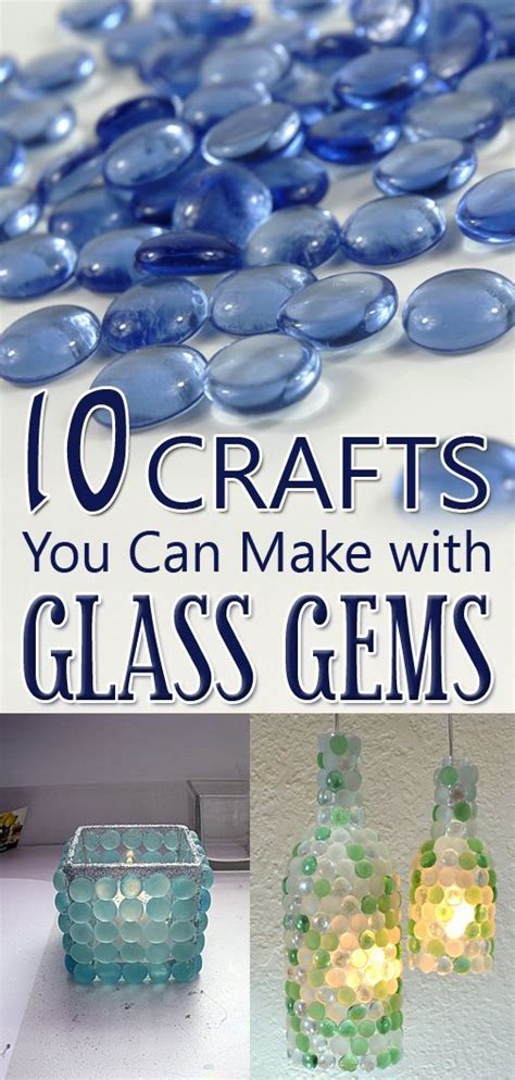 I Love These Diy Candle Holders Here S A List Of Easy Projects You Can Make With Glass Gems