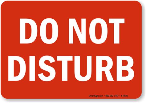 Printable Do Not Disturb Sign For Office