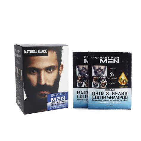 Men Beard Dye For Men With Brush Included For Easy Application With