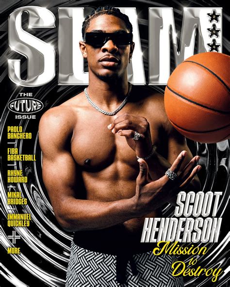 Scoot Henderson Is On A Mission To Become The Best Nba Point Guard Ever Slam