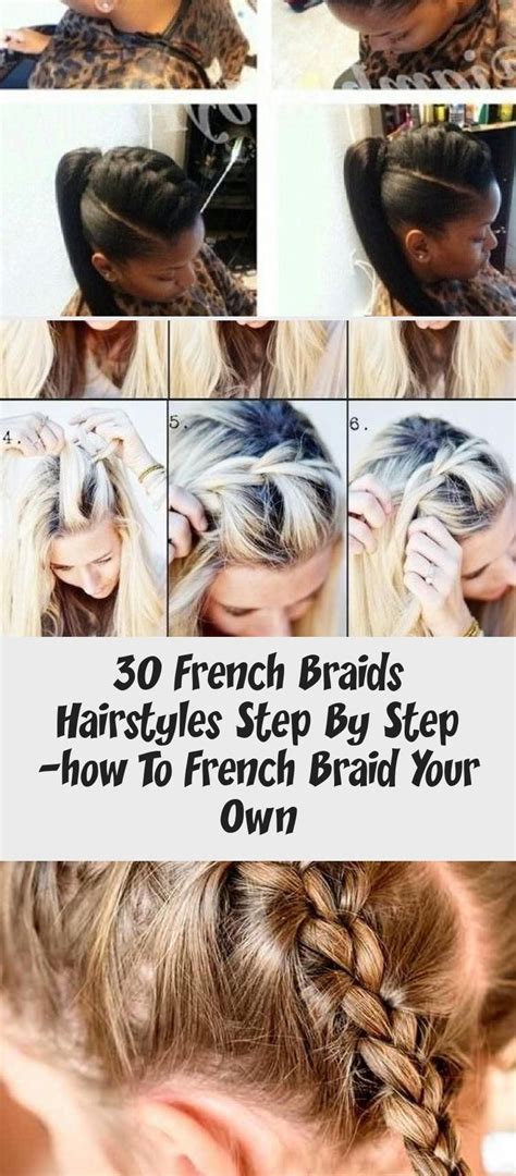How to double french braid your own short hair. 30 French Braids Hairstyles Step by Step -How to French Braid Your Own - Love Casual Style # ...