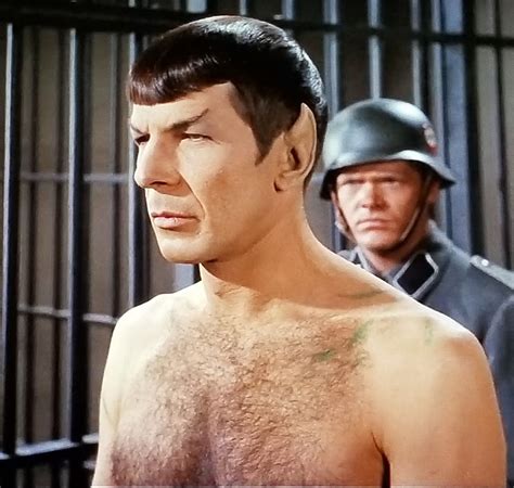 Leonard Nimoy Shirtless Spock Star Trek TOS Leonard Nimoy Star Trek Tos Leonard Nimoy Spock