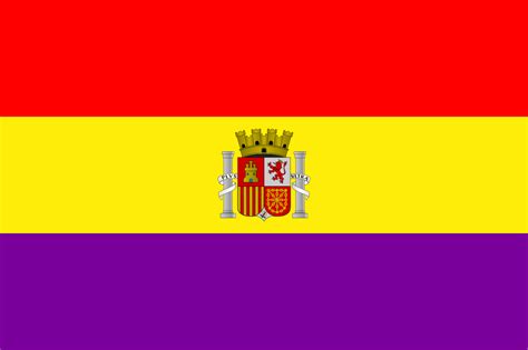 Fileflag Of The Second Spanish Republicpng Wikimedia Commons