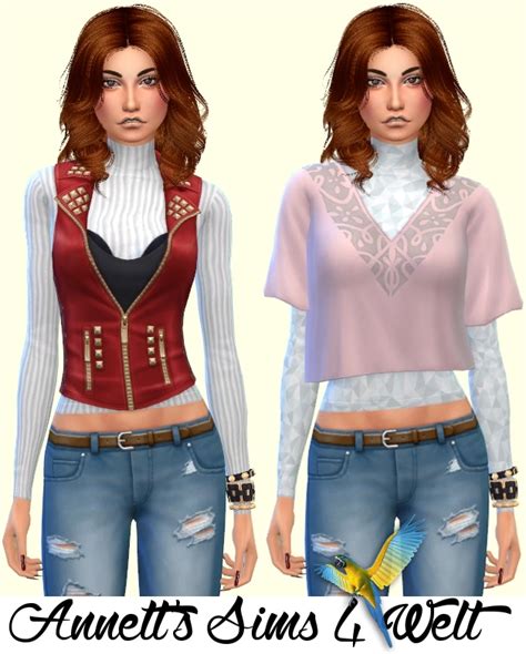 Annetts Sims 4 Welt Accessory Sweater