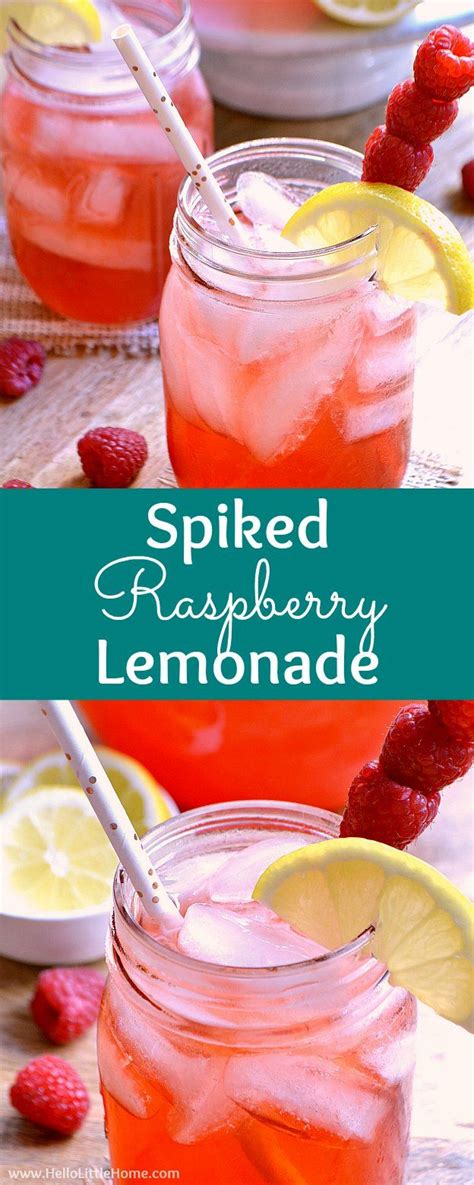 Spiked Raspberry Lemonade Recipe Raspberry Lemonade