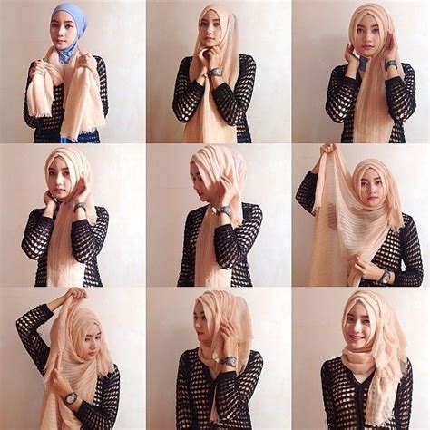 Turban Hijab Hijab Scarf Hijab Outfit Tutorial Hijab Modern Square