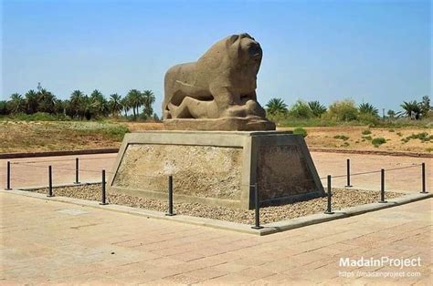 Lion Of Babylon Statue Babylon Basalt Stone Statue