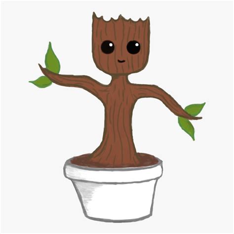 Download Baby Groot Png File Groot Emoji Png Transparent Png