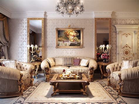 Luxurious Formal Living Room Interior Design Ideas