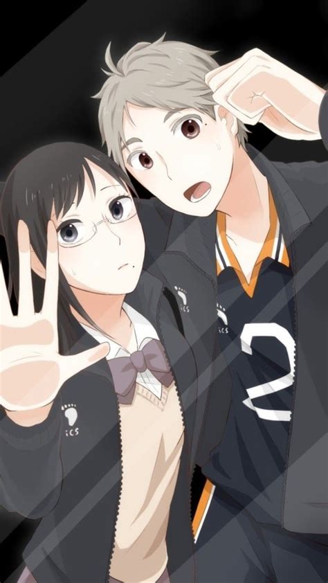 13 Best Images About Haikyuu Lock Screens On Pinterest Anime Behind