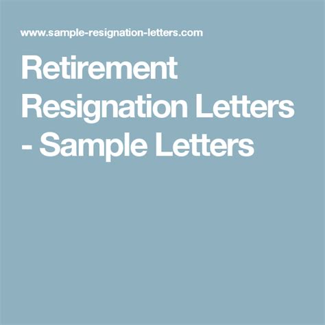 His smart farewell letter was not only a sweet touch but also a great way to promote his business. Teacher Retirement Letters﻿ | Resignation letter sample ...