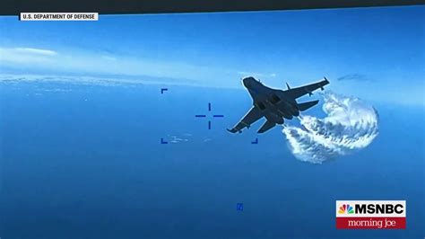 Us Releases Video Showing Russian Fighter Jet Intercepting American