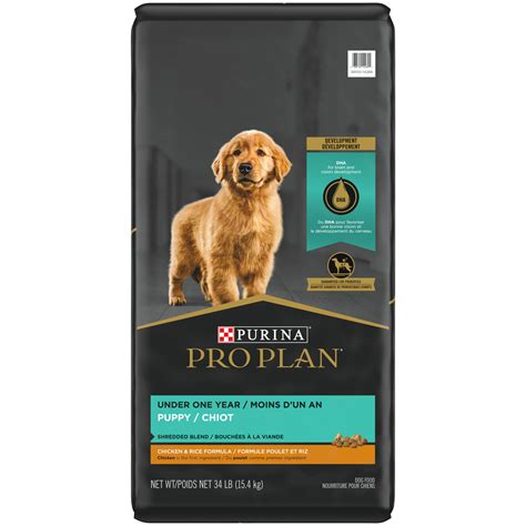 Purina Pro Plan High Protein Shredded Blend Chicken And Rice Formula Dry