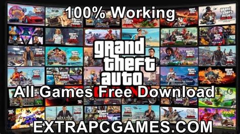 Gta All Games For Pc And Laptops Full Free Download 2023