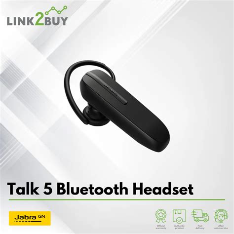 Jabra Talk 5 Bluetooth Headset Limited 2 Years Warranty Link2buy