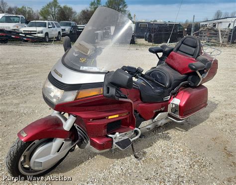 1992 Honda Goldwing Gl1500 Motorcycle In Troy Mo Item Mw9652 Sold