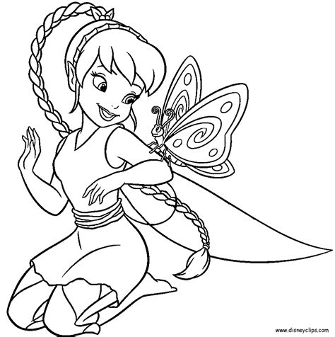 Tinker bell is a very cute little working angel from the peter pan story. Disney water fairy coloring pages download and print for free