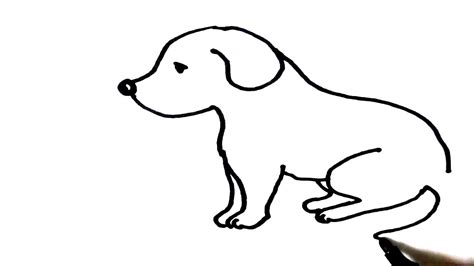 Find the perfect puppy drawing stock photo. How to draw Puppy- Step by step for children, kids, beginners - YouTube