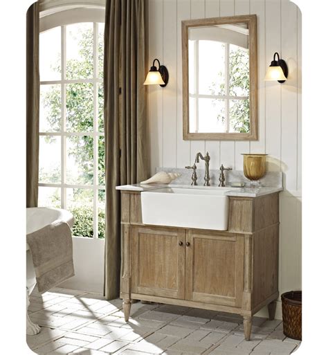 Rustic wood wall mirror for bathroom, 24 x 32 wood framed mirror farmhouse style bathroom vanity mirror, vertical or horizontal hanging, brown 4.6 out of 5 stars 47 $109.99 $ 109. Fairmont Designs 142-FV36 Rustic Chic 36" Farmhouse Modern ...