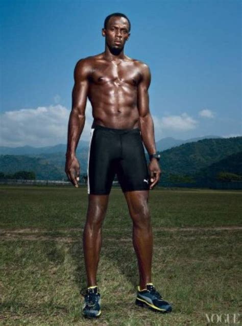 Con kilos de más El inesperado cambio físico de Usain Bolt el hombre
