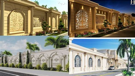 Top 45 Simple And Modern Boundary Wall Design Ideas Front Boundary