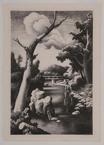 Thomas Hart Benton Sold At Auction On 15th January Brunk Auctions