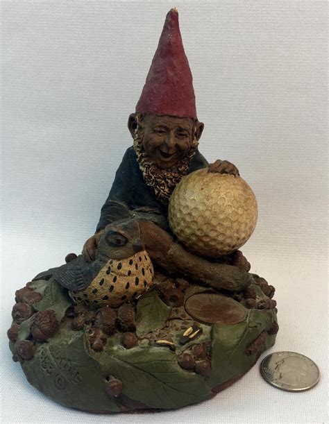 Lot Vintage 1983 Tom Clark Cairn Studio Gnome Birdie Figurine