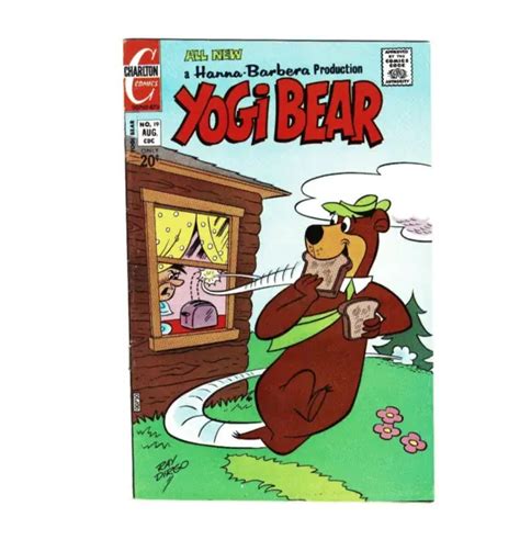 CHARLTON COMICS HANNA Barbera Yogi Bear Comic Book Aug PicClick