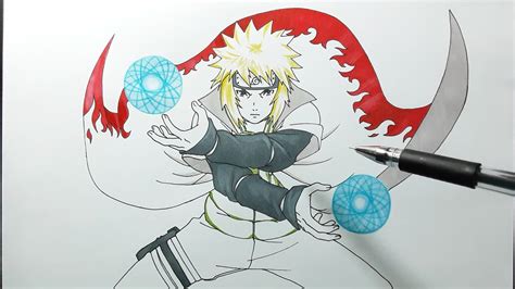 How To Draw Minato Rasengan Step By Step 549 Youtube