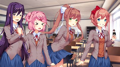Giant Dokis Are Best Dokis But You Give Context To The Image Ddlc