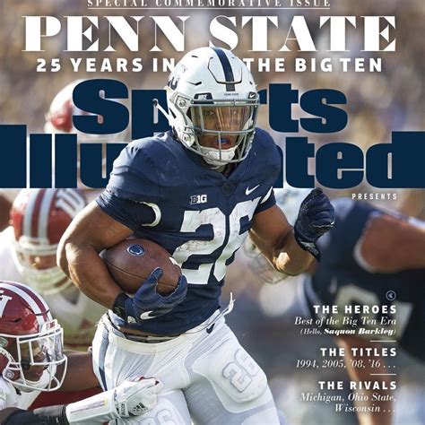 Sports Illustrated Cover Jinx Saquon Barkley To Appear On Special Penn