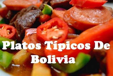 Comida Boliviana Recetas Tipos Típica Y Más