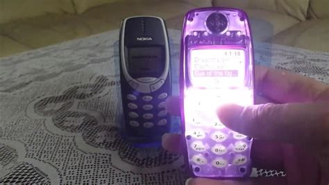 Nokia 3310 With White Led Flashing Lights And Programmed With New