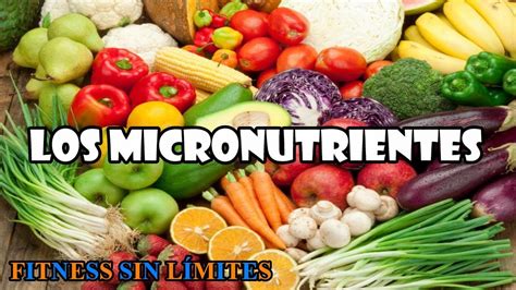 São nutrientes necessários ao organismo diariamente e em grandes quantidades. Los Micronutrientes 🍎🍅🍌 - YouTube