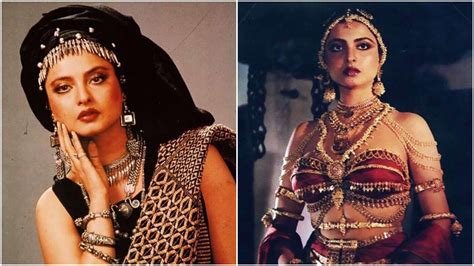 happy birthday rekha 5 reasons why bollywood s umrao jaan remains an eternal fashion icon