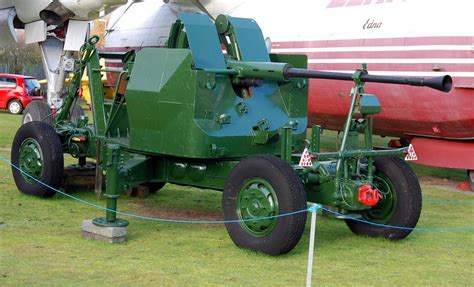 Bofors Anti Aircraft Gun Midland Air Museum Photo Ref N Flickr