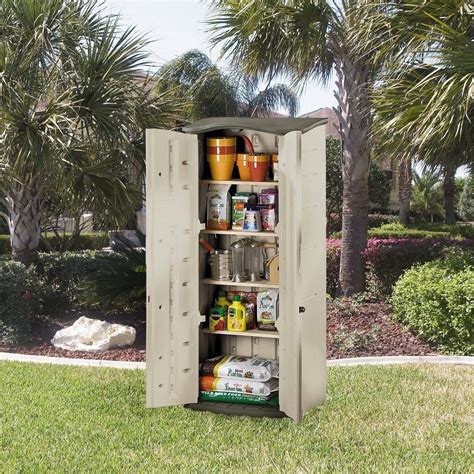 Efficient And Durable Vertical Outdoor Storage Cabinet Home Storage