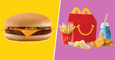 Mcdonalds Cuts Happy Meal Cheeseburger To Cut Calories