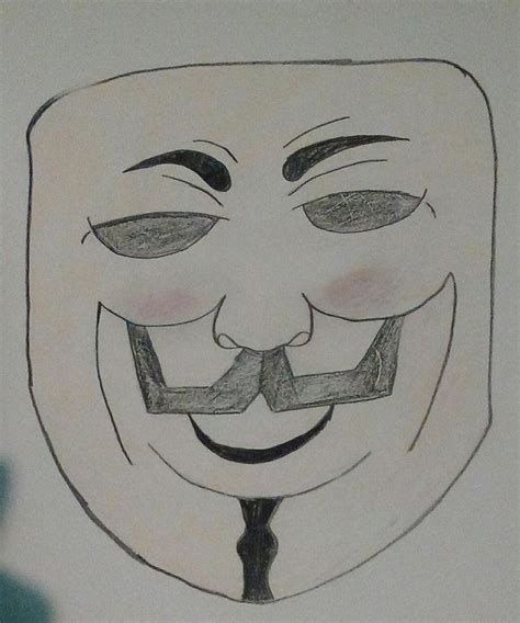 V For Vendetta Drawing By Jorese Britain Fine Art America