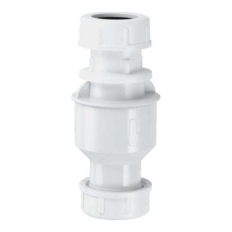 Mcalpine In Line Vertical Non Return Valve With Inlet And Outlet