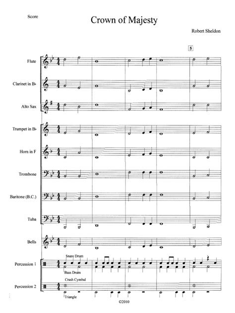 Rr Rr Crown Of Majesty Pdf Musical Compositions Classical
