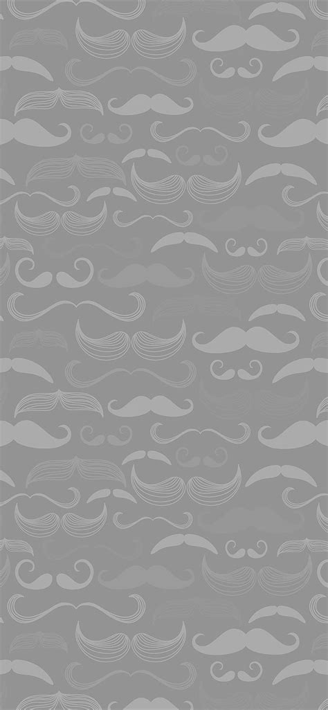 Iphonepapers Hipster Moustache Cute Light Patterns Mustache Hd Phone