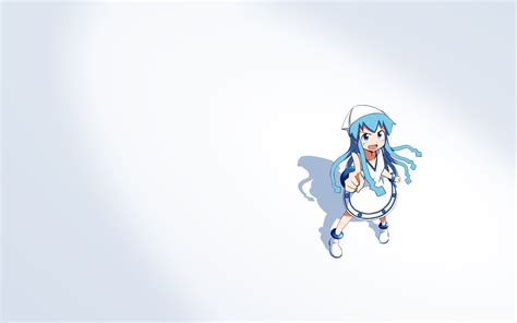 Wallpaper Shinryaku Ika Musume Gadis Anime Ika Musume 2880x1800