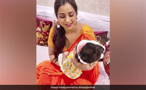 Icymi Shreya Ghoshal And Son Devyaan In A Janmashtami Special Post