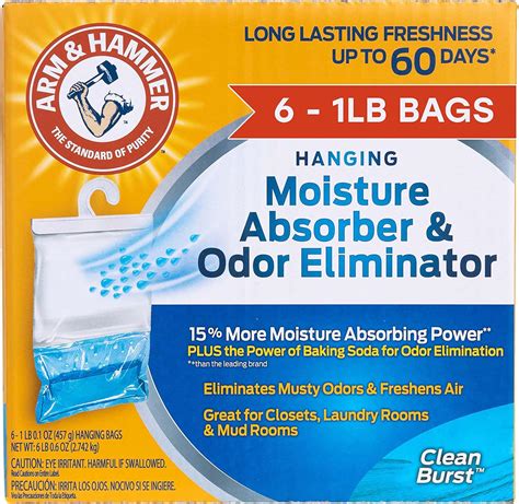 Arm & Hammer Deshumidificador de Humedad desechable sin Fragancia