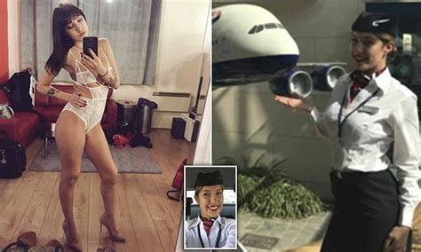 British Airways Hostess Quits Job To Be Webcam Porn Star Daily Mail Online