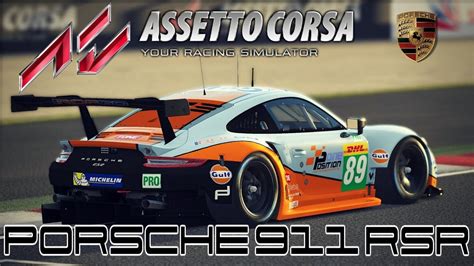 Assetto Corsa Porsche 911 RSR 2017 Sound Mod V0 4 Spa AC 60fps