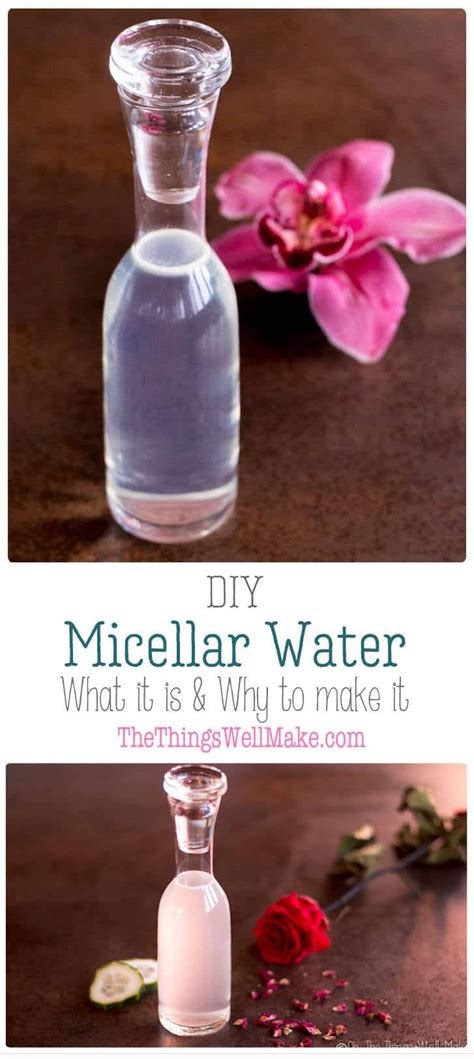 Different benefits of micellar water. An easy to make, gentle all-in-one cleanser, this DIY micellar water is perfect for those with ...
