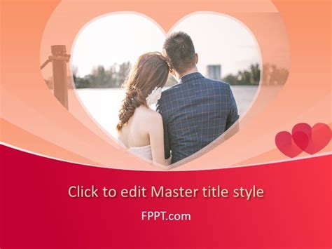 Lovehearts And Couples Powerpoint Templates