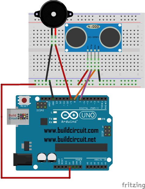 Arduino Project 52 Parking Sensor Using Ultrasonic Range Finder Hc
